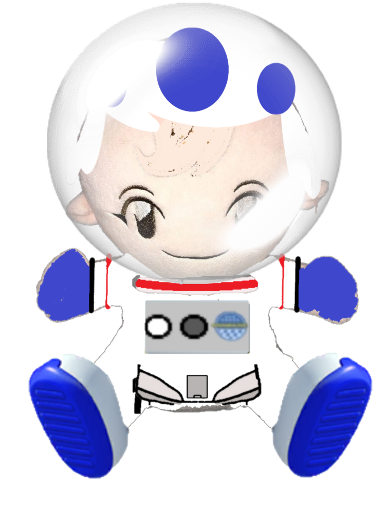 Blue Toad Plush by goldiStudioMG4 on DeviantArt