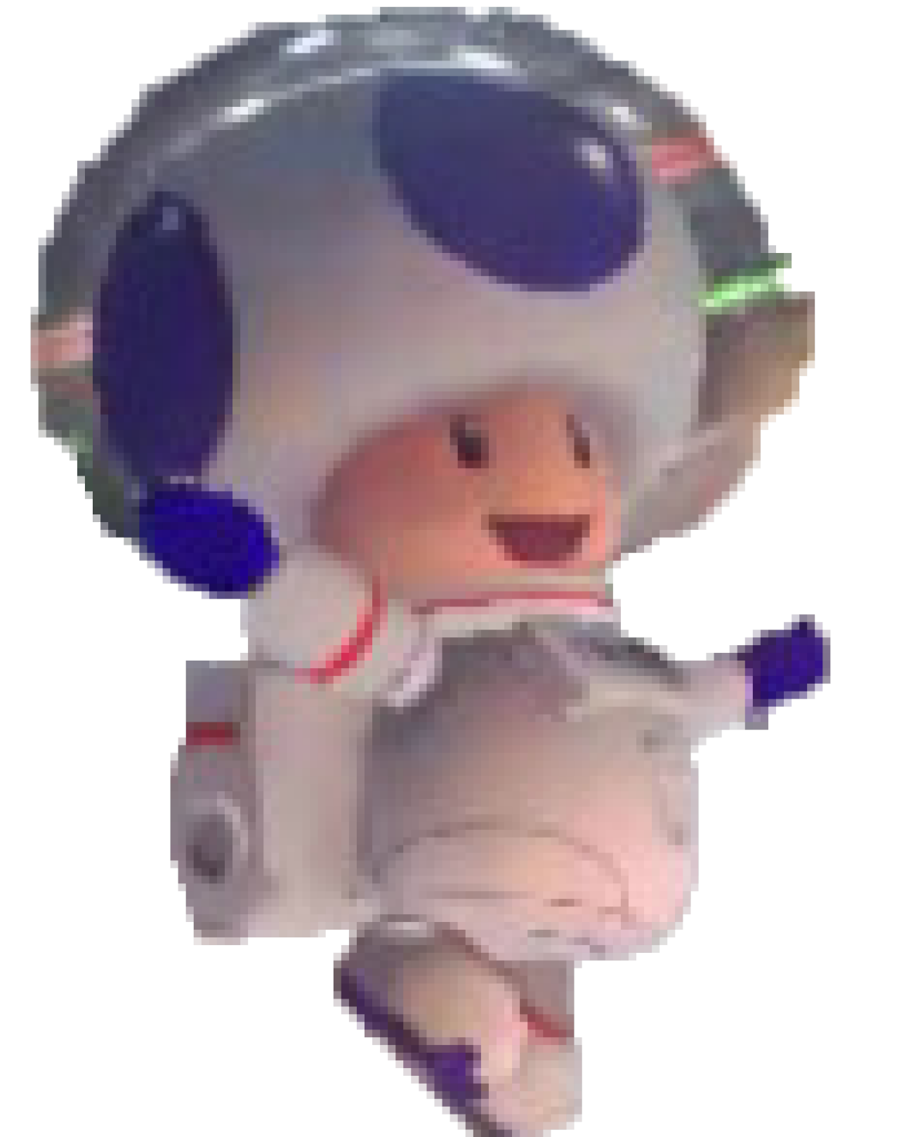 Blue Toad Bouncing High! by goldiStudioMG4 on DeviantArt