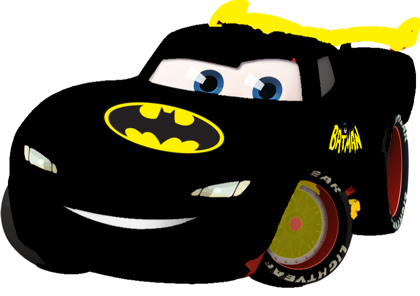 Batcar Mcqueen by goldiStudioMG4 on DeviantArt