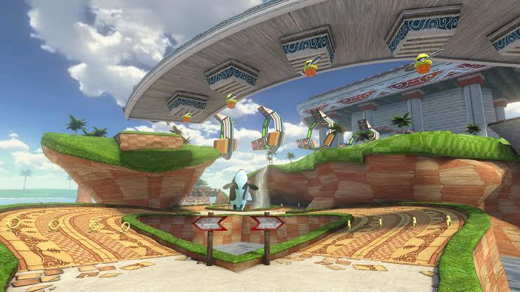 Sonic Racing Track Layout Dream Kart Racers Crossworlds Sonic Racing Tracks by goldiStudioMG4 on ...