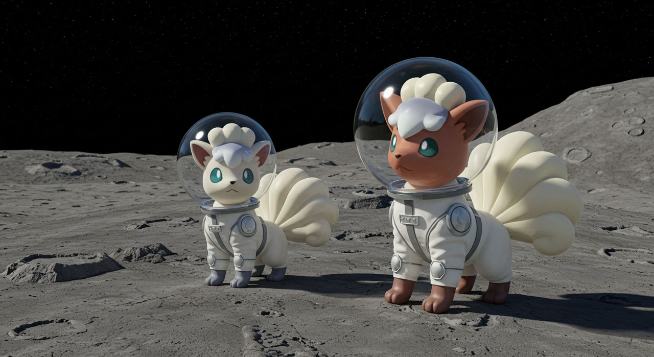 Vulpix Moon by goldiStudioMG4 on DeviantArt