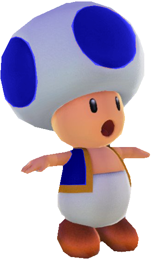 Blue Toad by goldiStudioMG4 on DeviantArt
