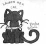 lauren as a cat