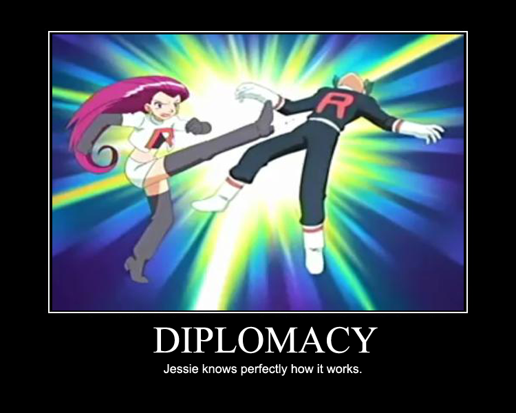 Diplomacy Motivational Poster