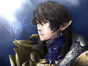 Final Fantasy XIV - Ser Aymeric de Borel