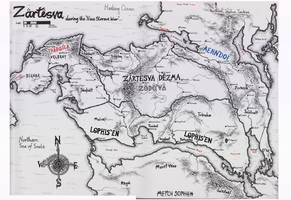 The Continent of Zartesva years, 101-139 AE