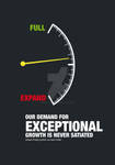 Our demand for exceptional