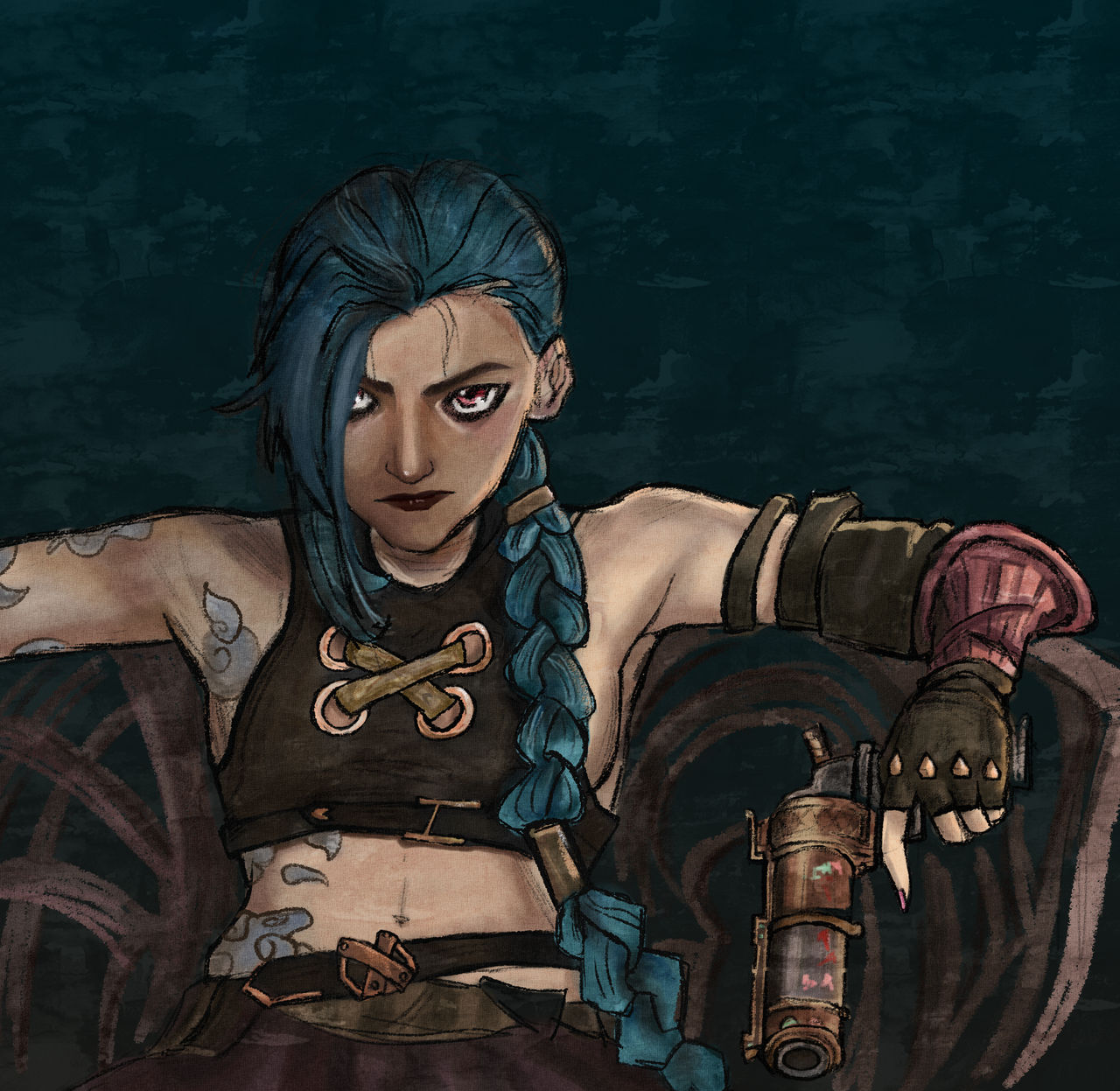 Jinx by killawashhere on DeviantArt