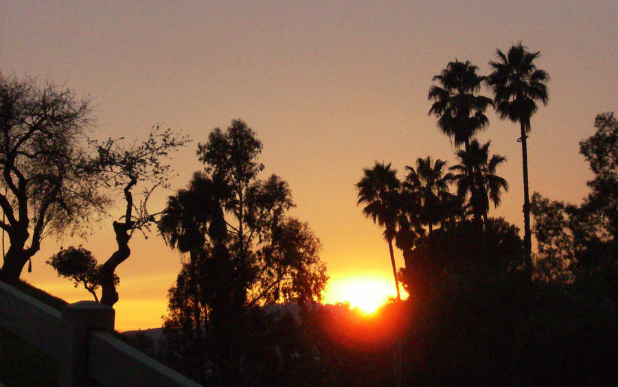 Sunset at Mulholland