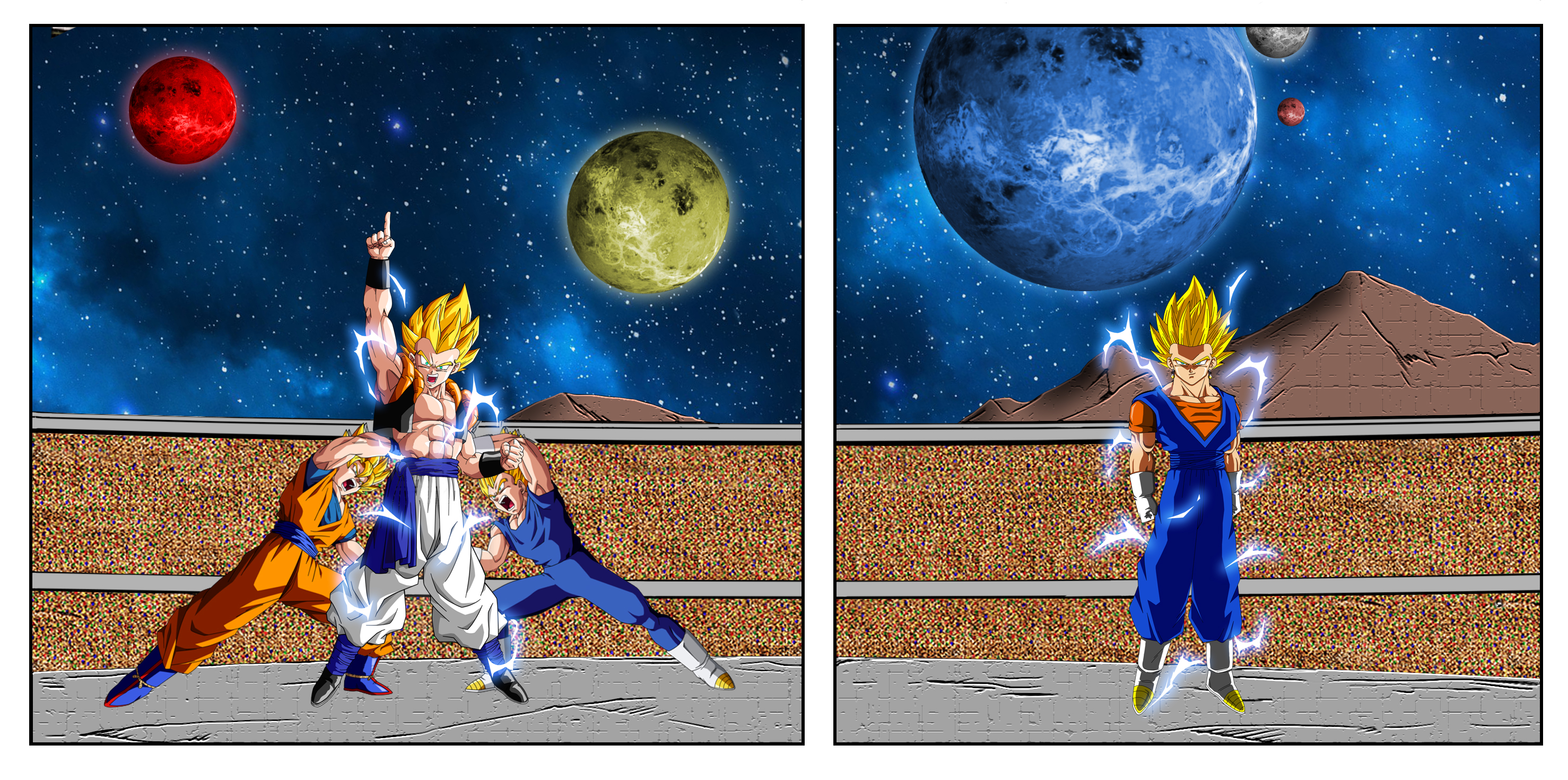 Vegetto Ssj2 multiverse by albertocubatas on DeviantArt