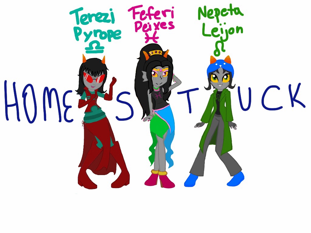 Terezi, Feferi, and Nepeta