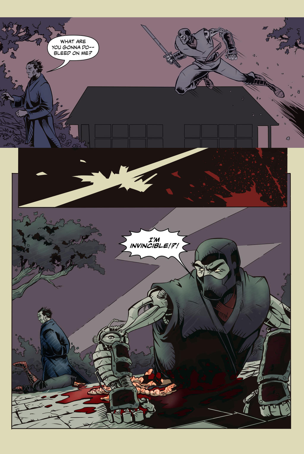 Justa Flesh Wound page 3