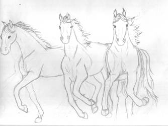 WIP: 3 Horses