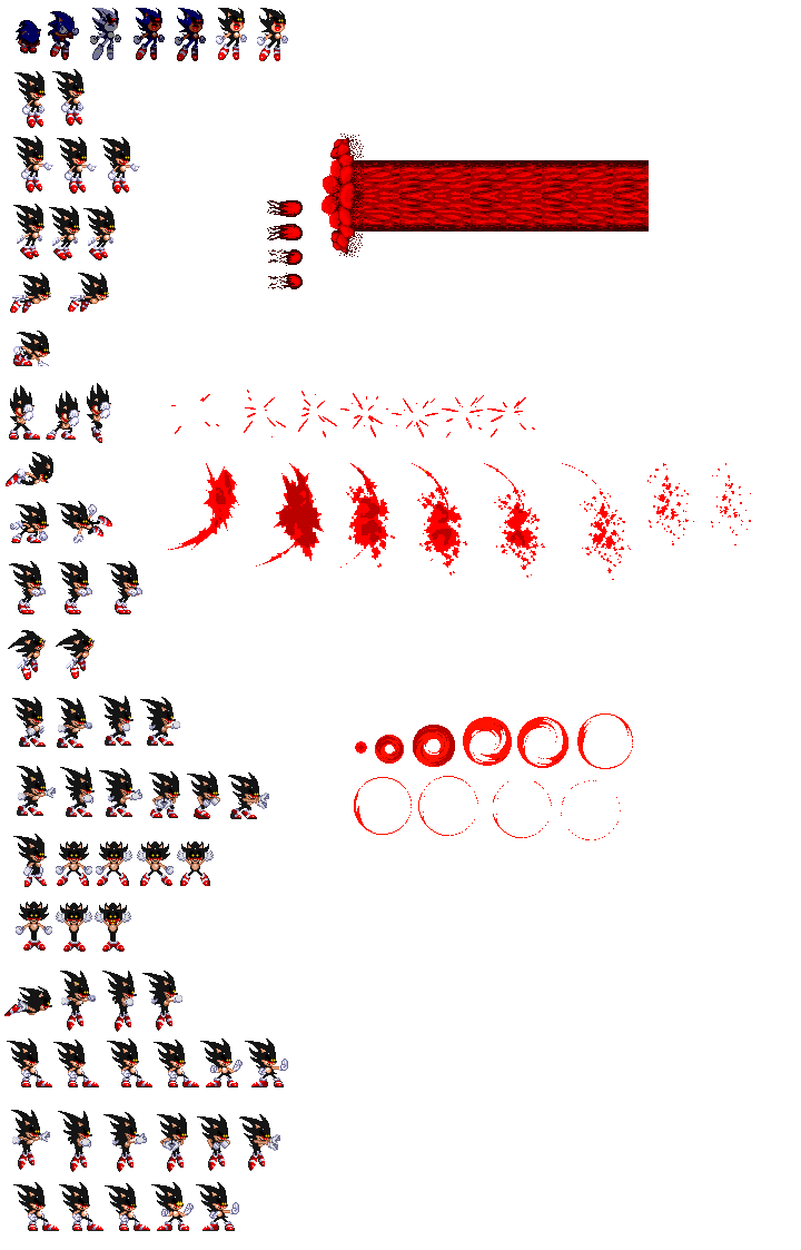 Exetior's Tails sprite sheet by IzanagiUniverse on DeviantArt