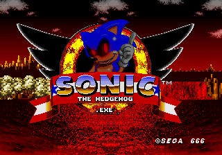 Sonic.exe UEC Title Screen (Alternate Version)