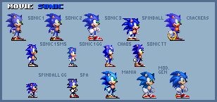 Movie Sonic Styles