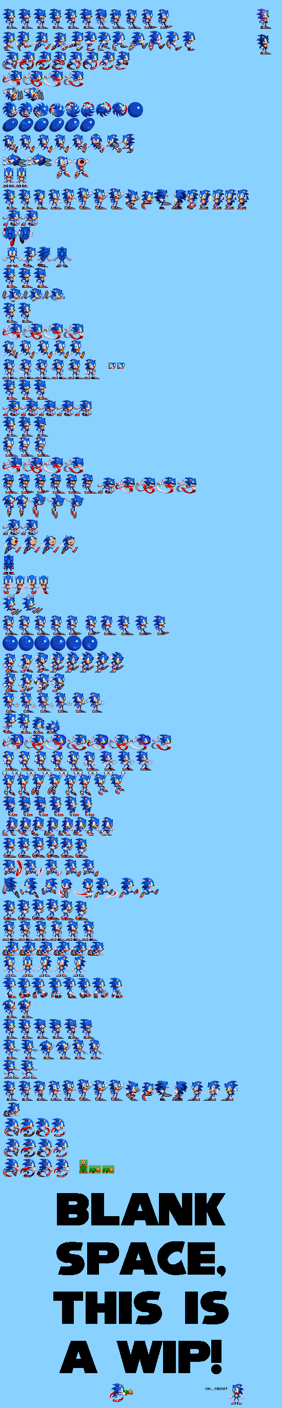 Modgen sonic sprites sheet by SonicFanSheet on DeviantArt