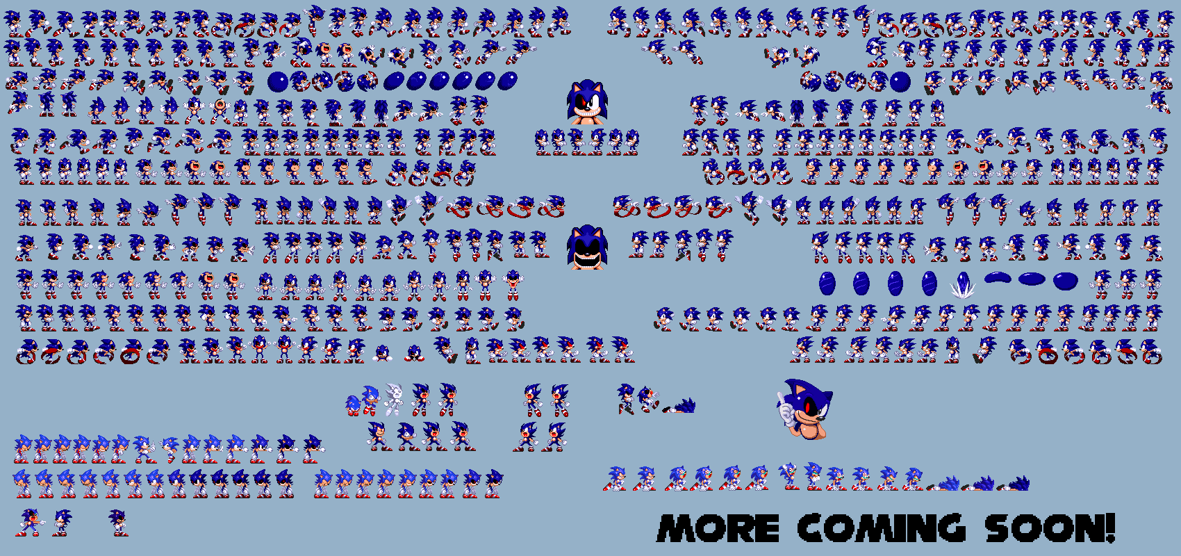 Modgen sonic After The Sequel Sprite sheet by MekanTheGuy on DeviantArt