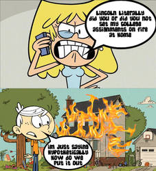 random loud house meme lol