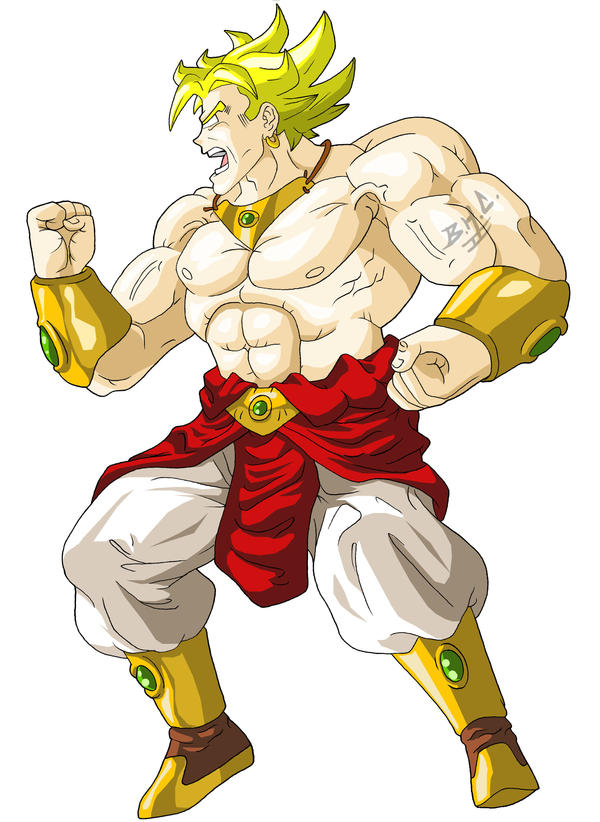 Broly colors by Chizel-Man on DeviantArt