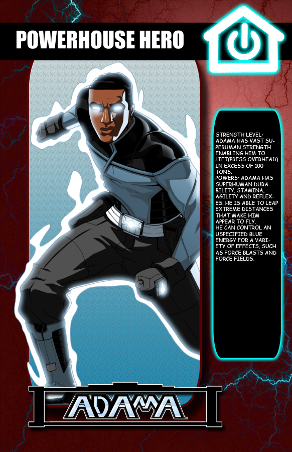 PowerhouseHero Bio Card: Adama