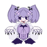 Spooky Vamp Girl doodle