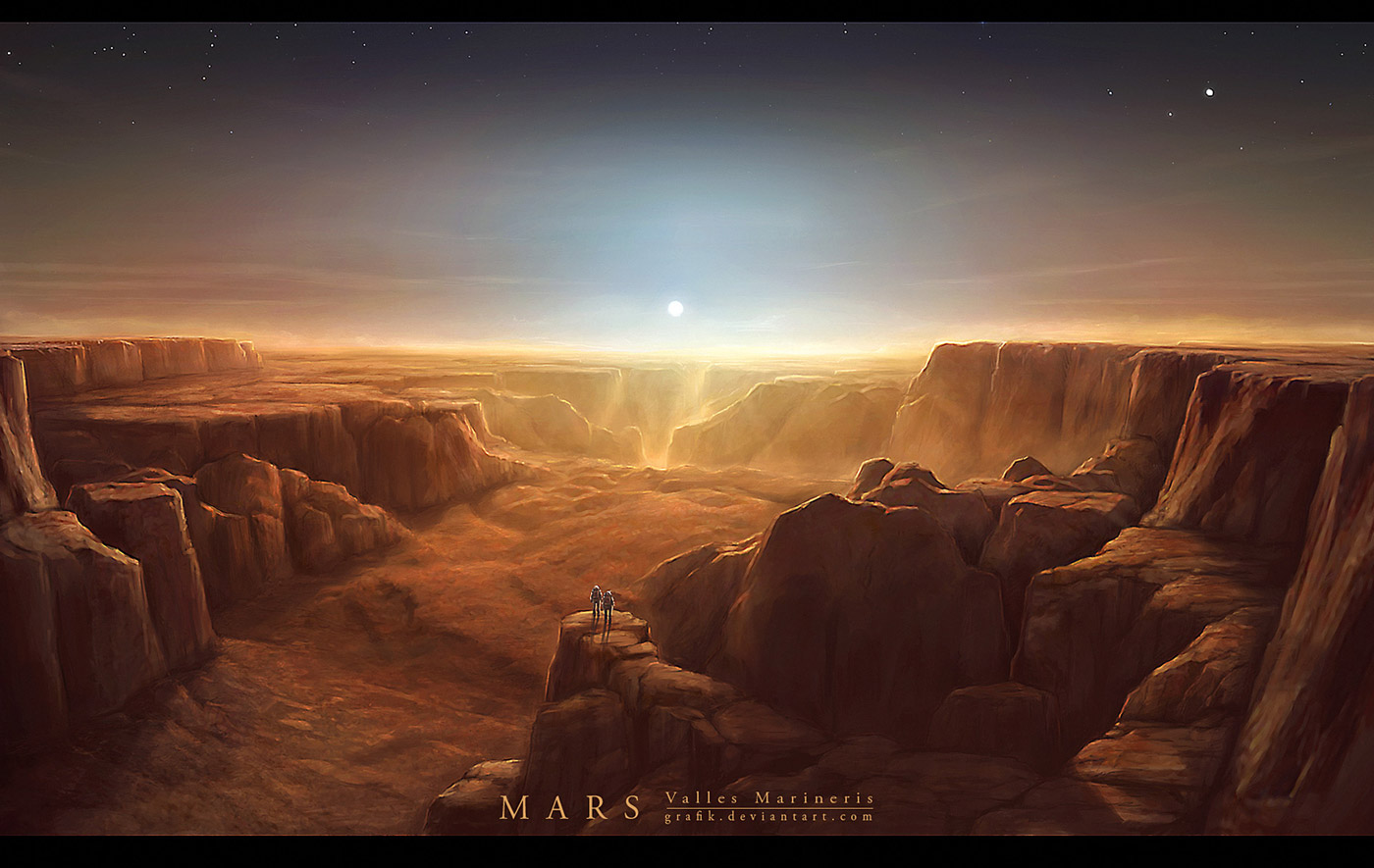 MARS Valles Marineris II by Grafik on DeviantArt