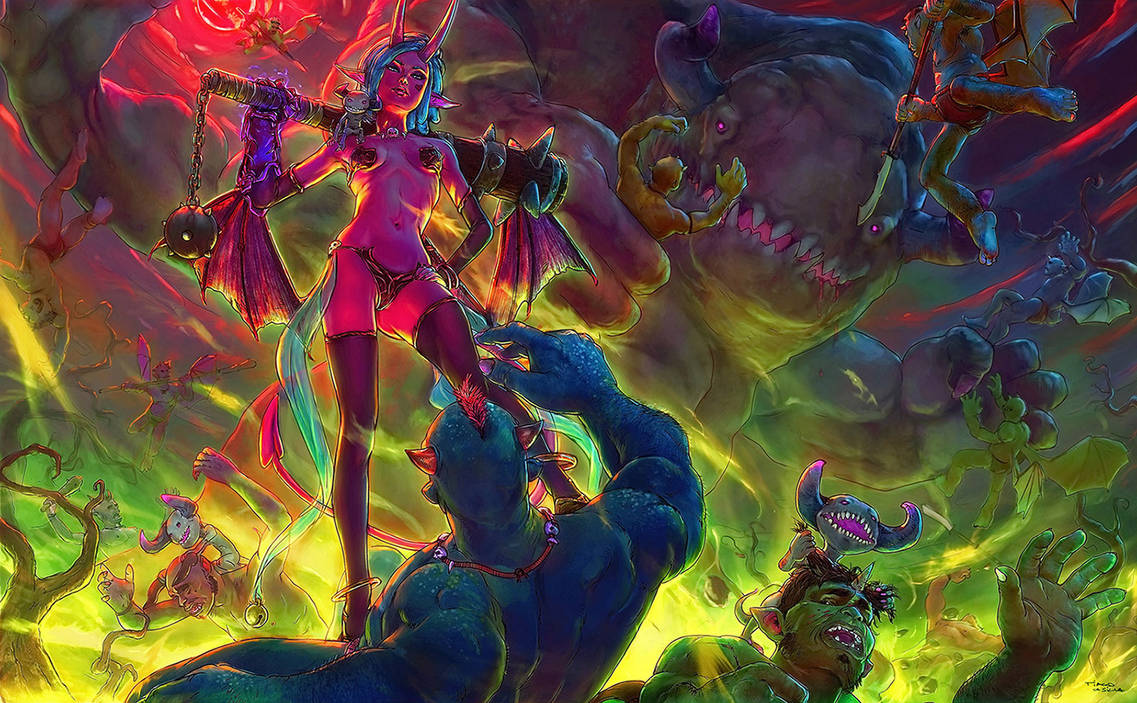 SUCCUBUS Demon child by Grafik