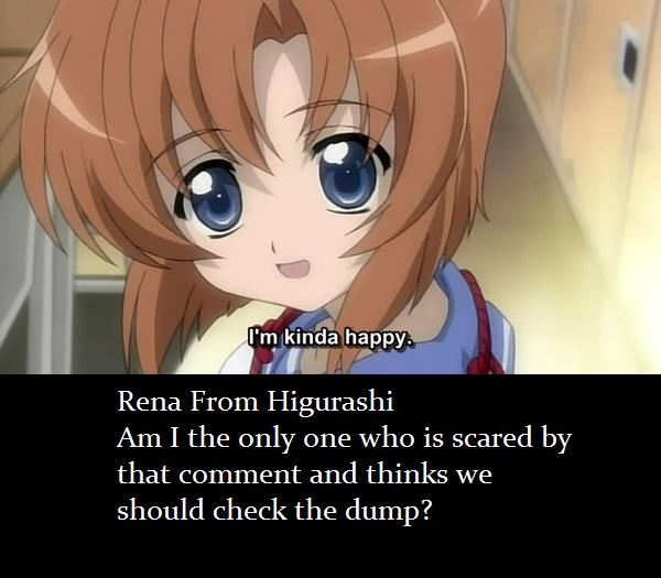 Scary Rena Rena is scary by kickbuttreality on DeviantArt