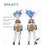 Waaty character reference sheet