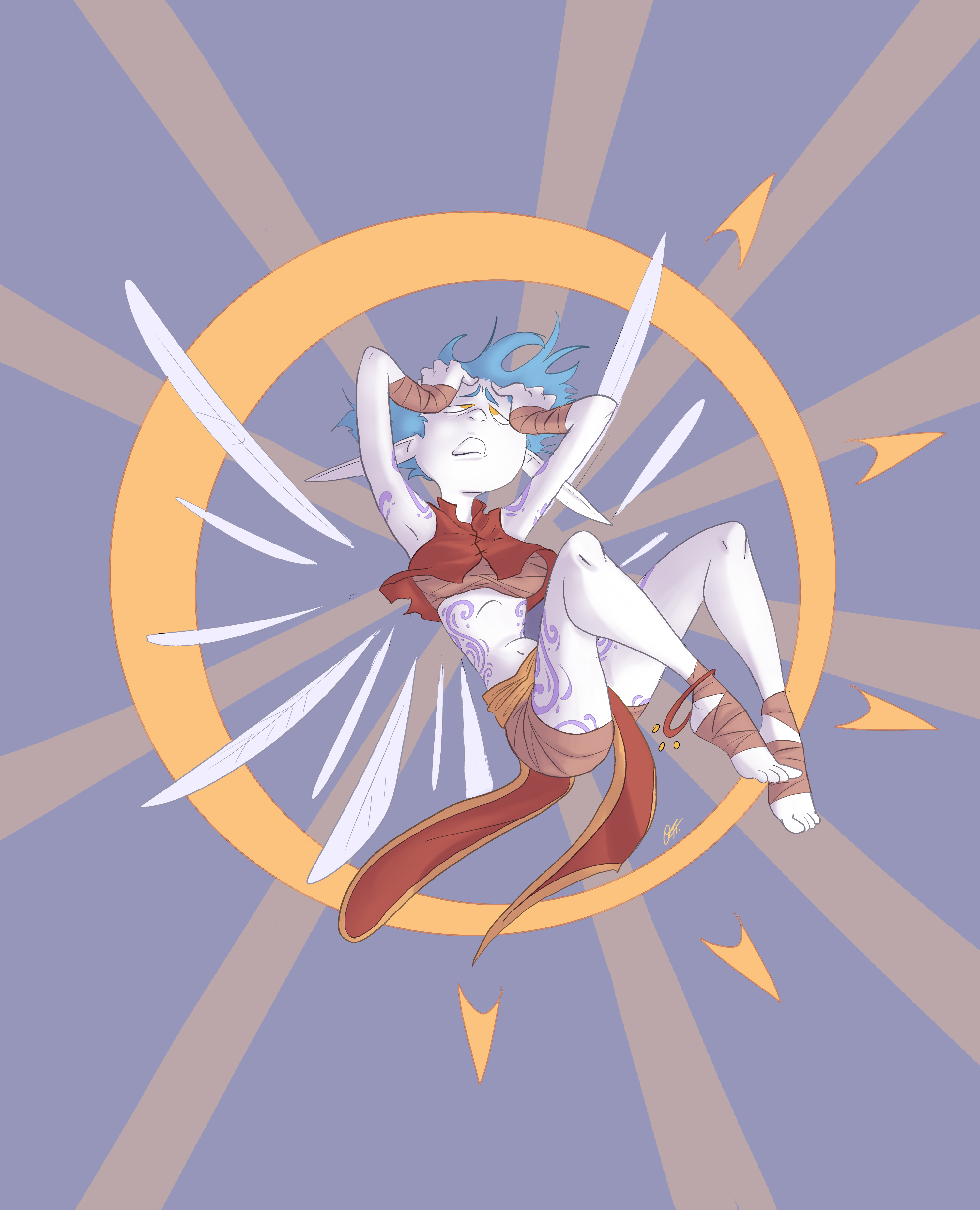 Waaty old illustration