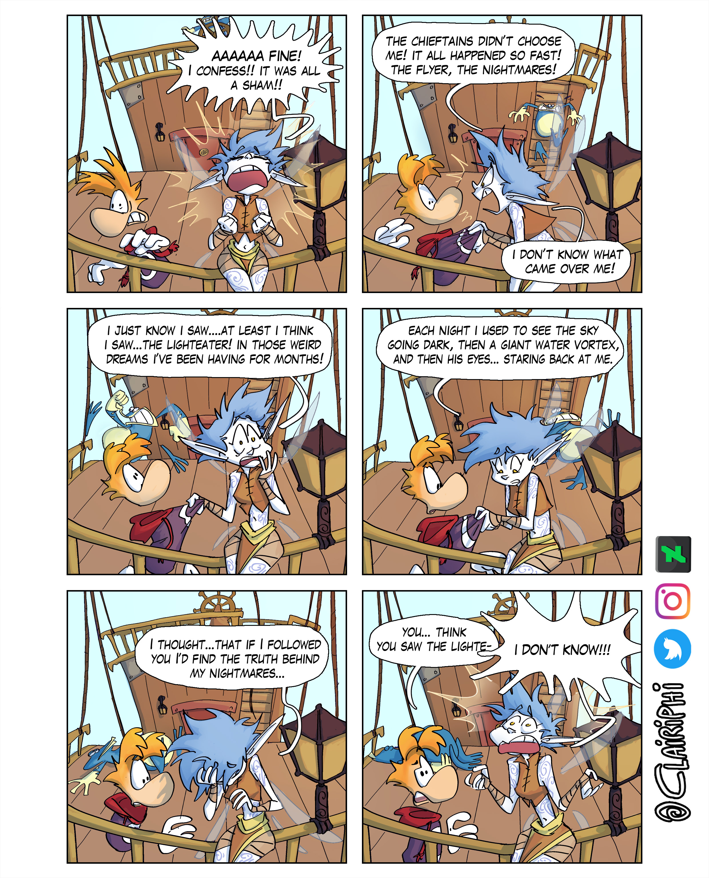 Rayman Nightmarish chapter 4 page 4