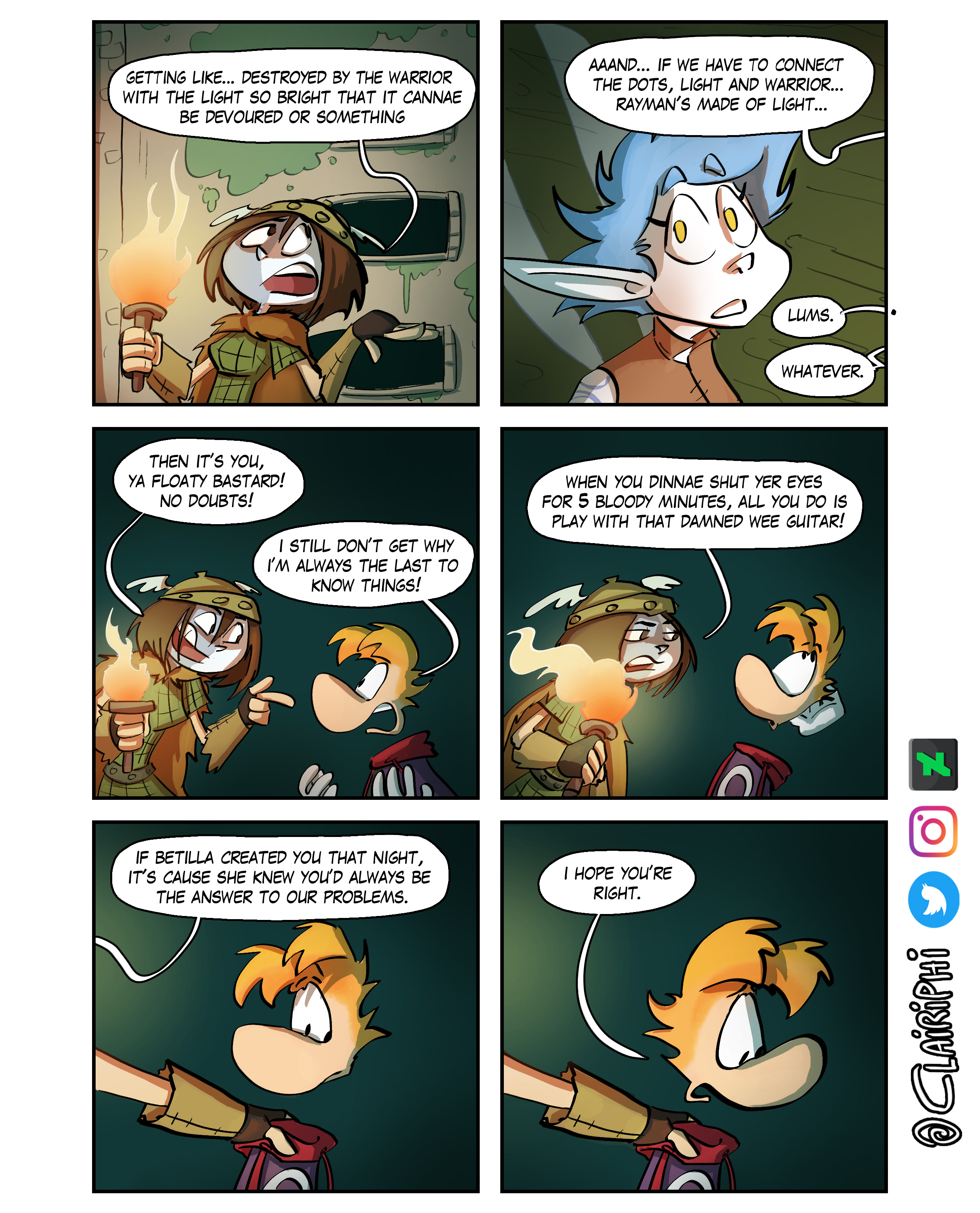 Rayman Nightmarish chapter 4 page 19