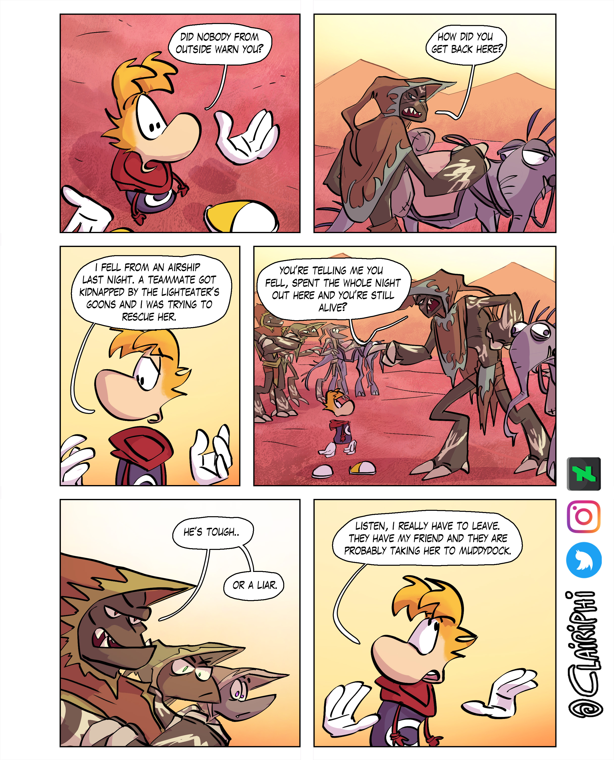 Rayman nightmarish chapter 8 page 11