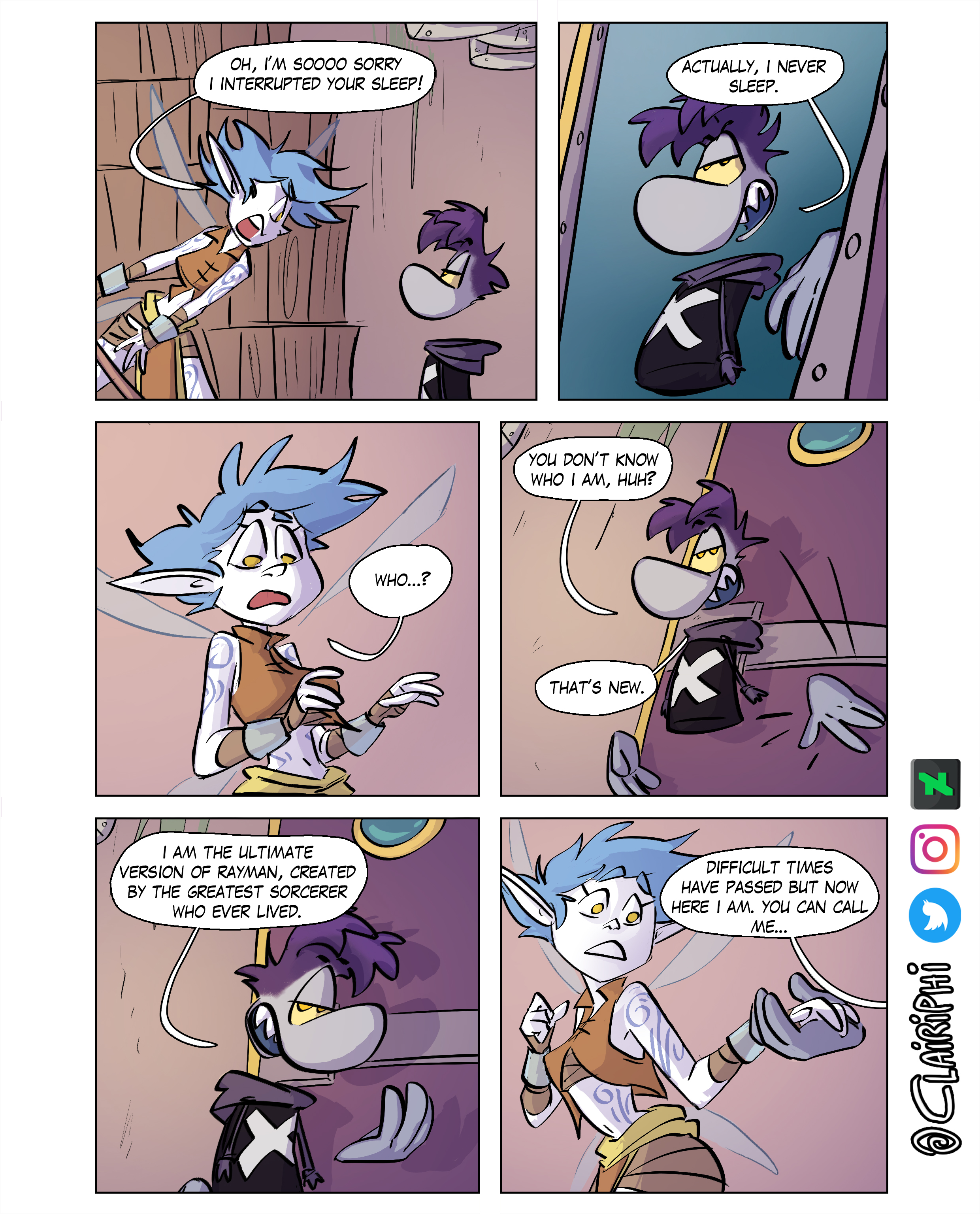 Rayman nightmarish chapter 8 page 17