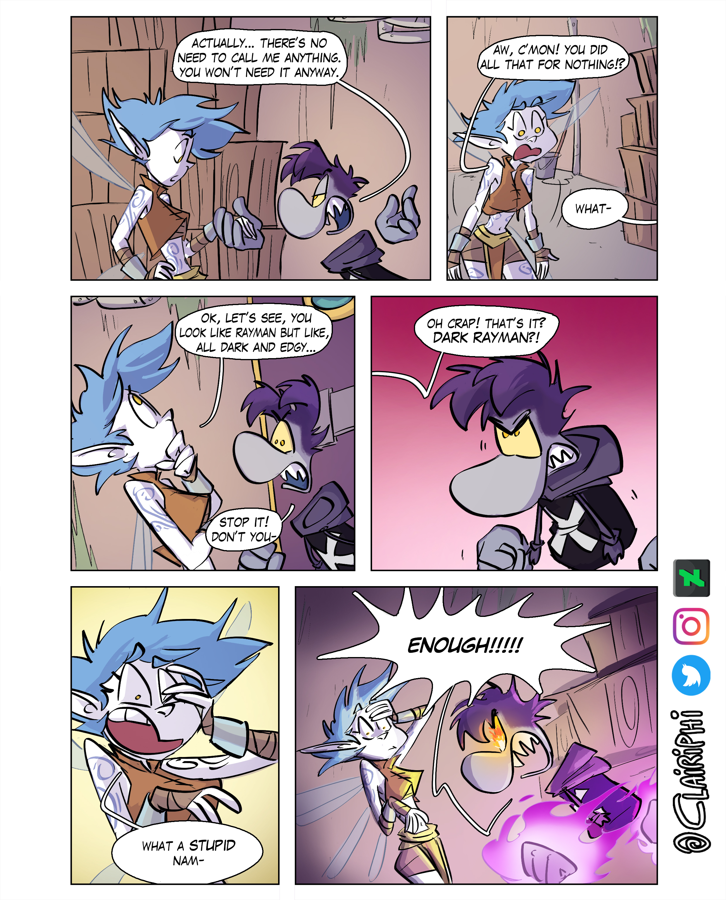 Rayman nightmarish chapter 8 page 18