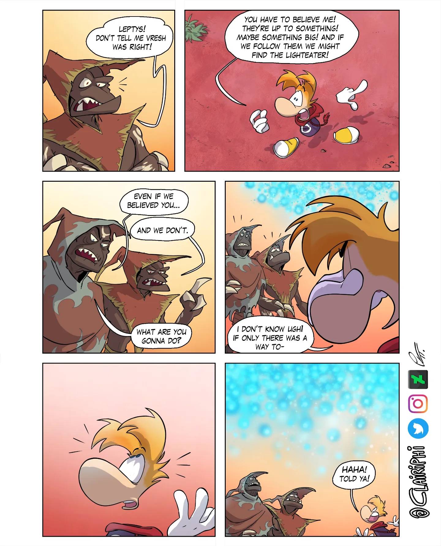 Rayman Nightmarish chapter 10 page 25