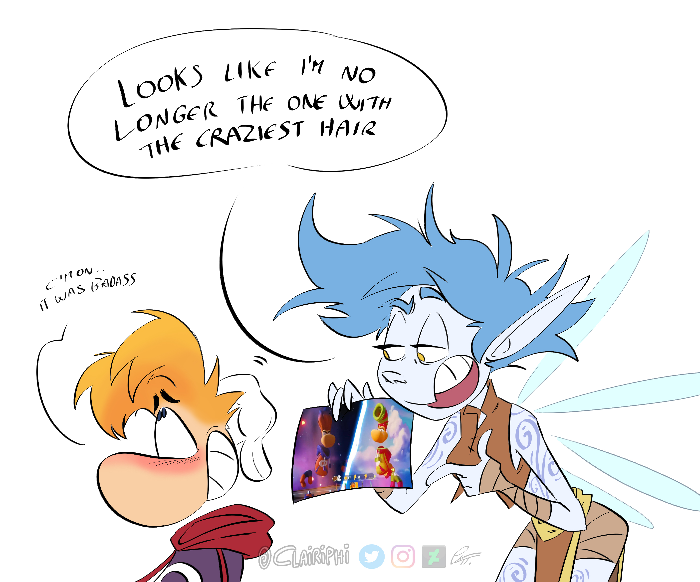 Rayman's new power ups by Clairiphi on DeviantArt