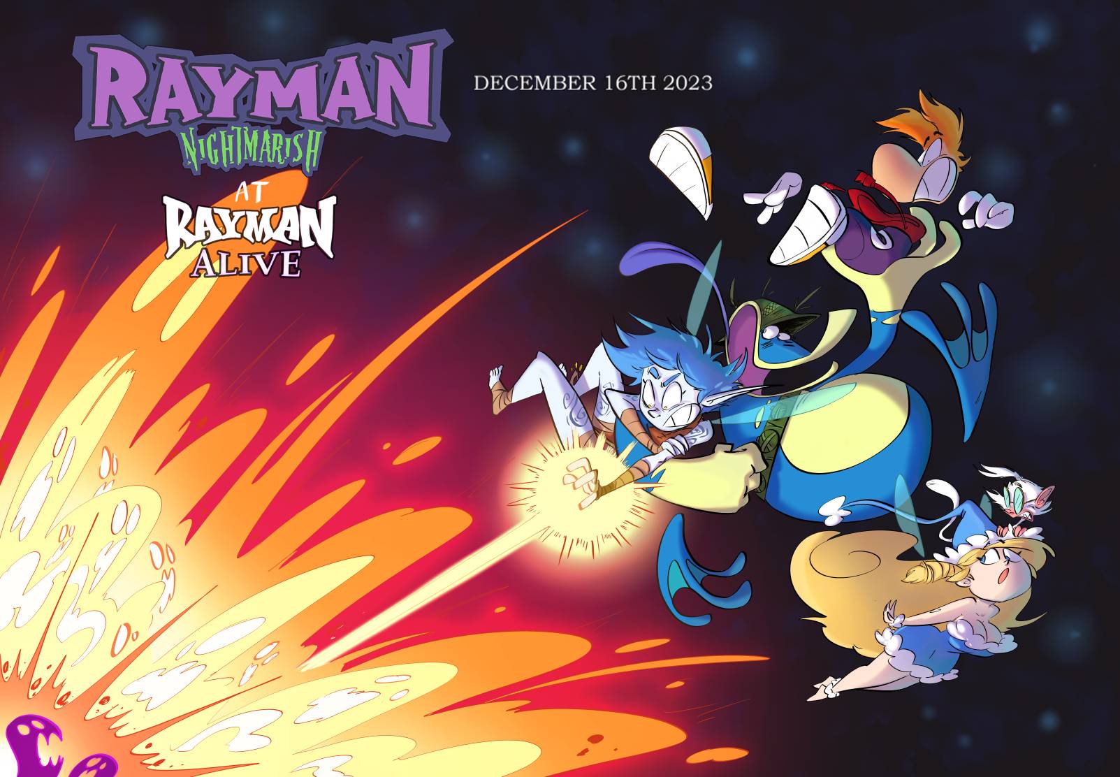 Rayman Nightmarish at Rayman Alive2023