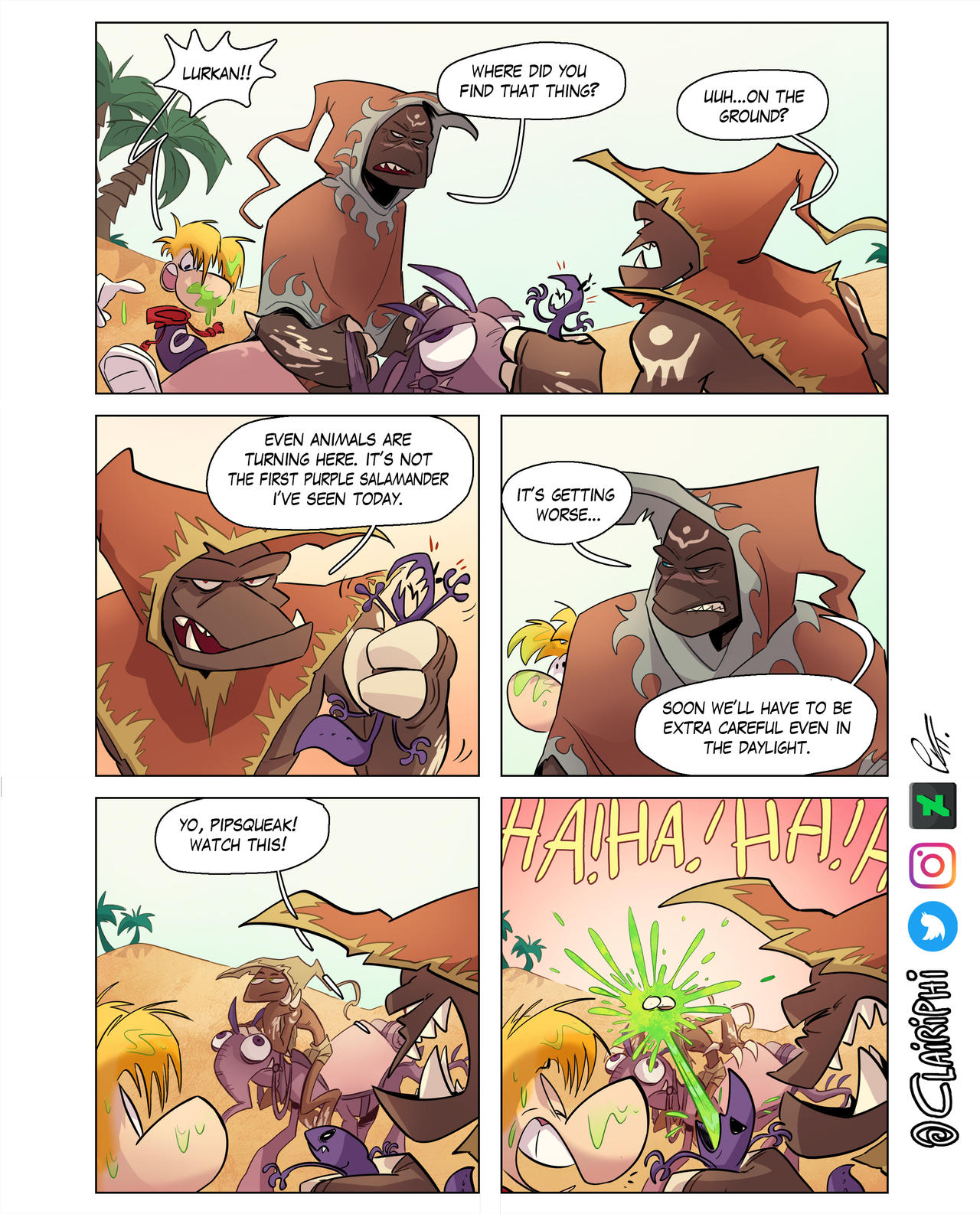 Rayman Nightmarish chapter 12 page 10