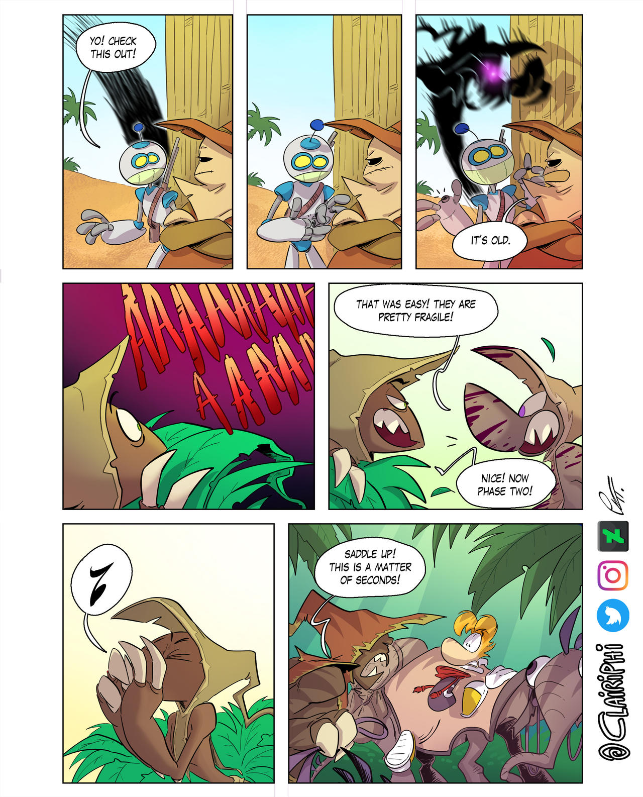 Rayman Nightmarish chapter 12 page 17