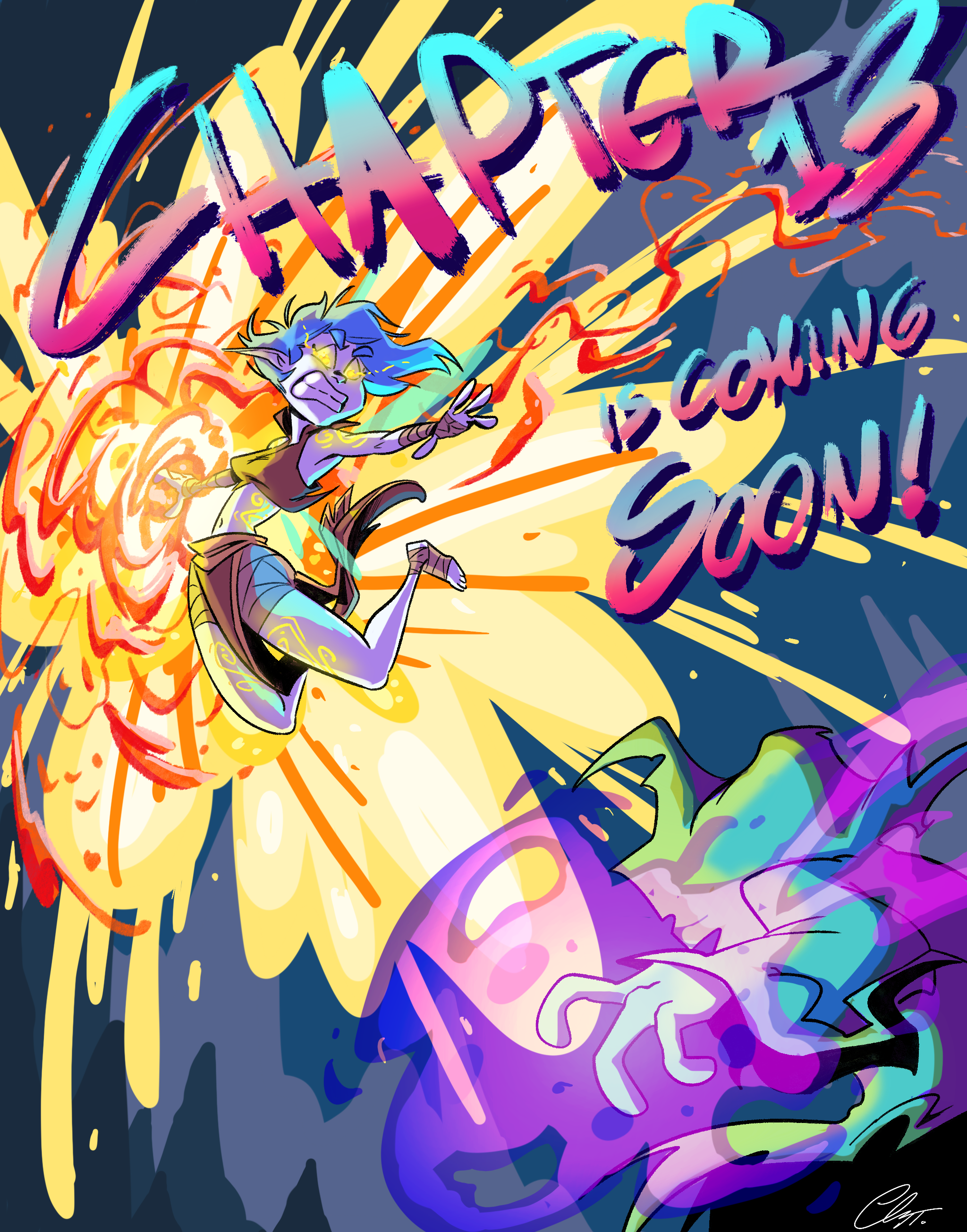 Rayman Nightmarish chapter 13 promo poster