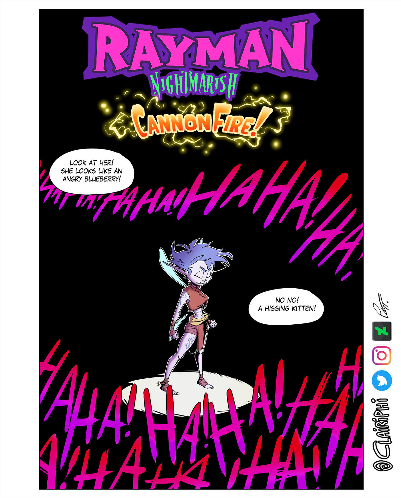Rayman Nightmarish chapter 13 page 1