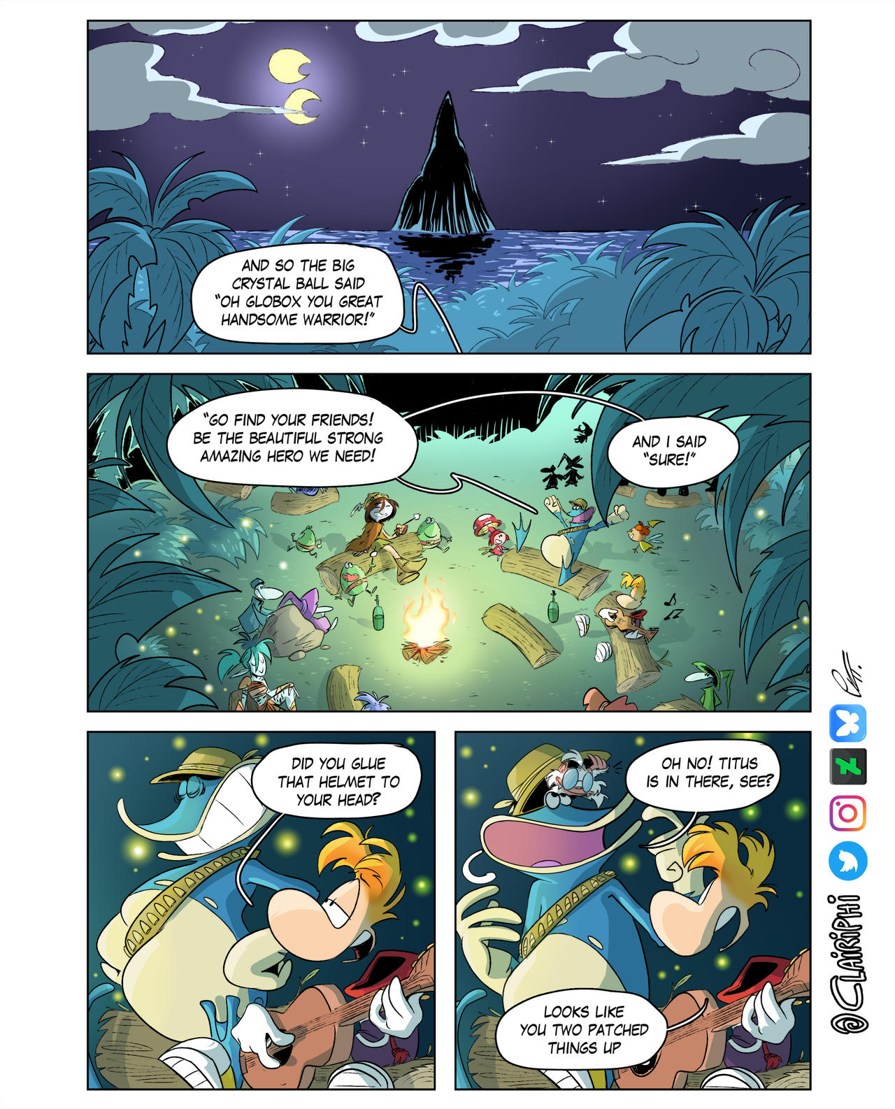 Rayman Nightmarish chapter 15 page 17