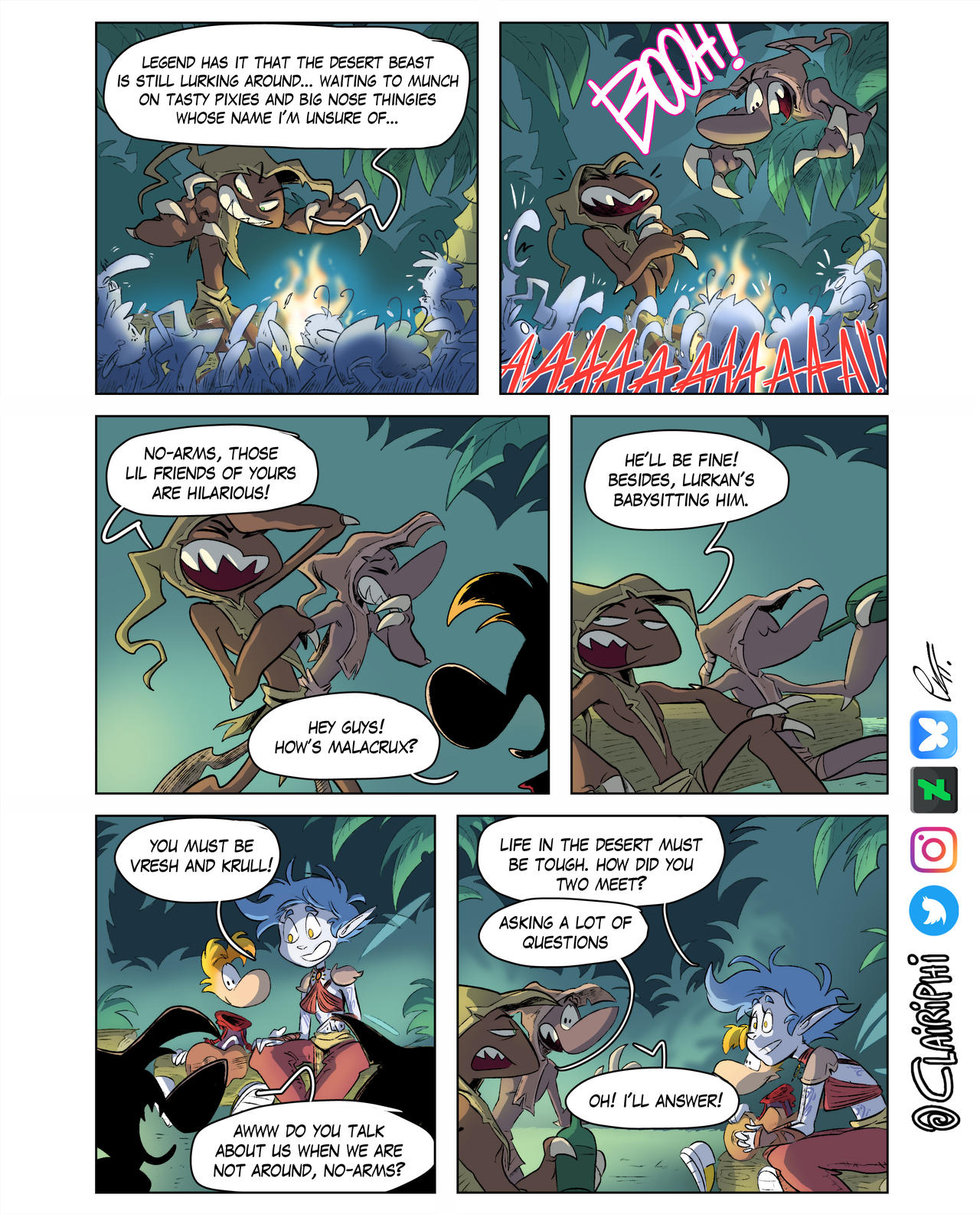 Rayman Nightmarish chapter 15 page 19