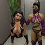 Mileena finishes Sindel!