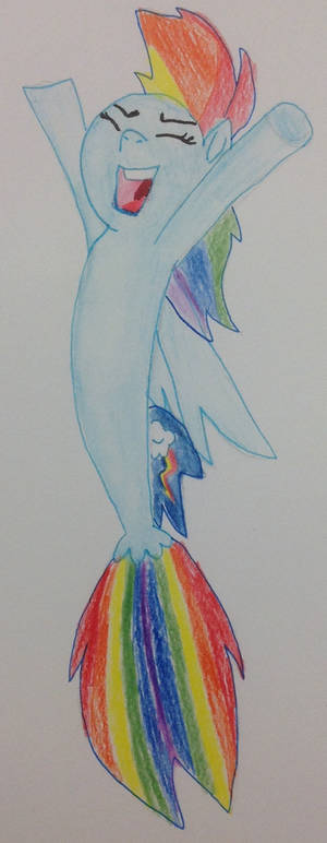 Rainbow Dash (seapony)