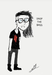 skrillex on galaxy note :)