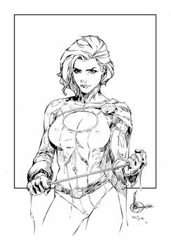 Power Girl Inks