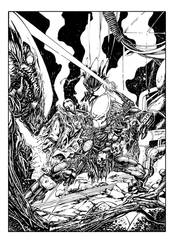 Alien versus Predator Inks